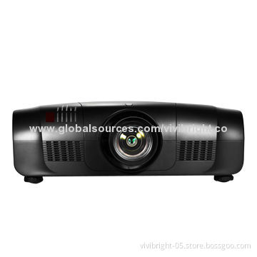 In Stock black 10K LMS,1920x1200pixels vivibright outdoor Advertisement Projector,Original factoryNew